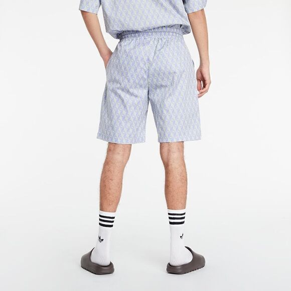 Adidas Originals Monogram Shorts Bad Bunny Forum PWR Woven Shorts Three Stripes - Picture 8 of 8